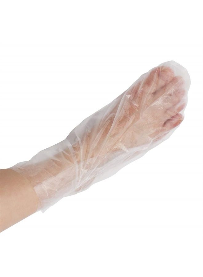 ALLmuis Paraffin Bath Liners for Foot Pedicure Hot Spa Wax Treatment, Larger Thicker Thermal Therapy Feet Covers Bags Plastic Socks Liners - Image 2