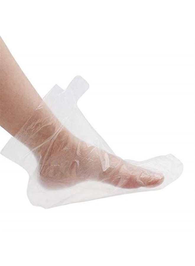 ALLmuis Paraffin Bath Liners for Foot Pedicure Hot Spa Wax Treatment, Larger Thicker Thermal Therapy Feet Covers Bags Plastic Socks Liners - Image 1