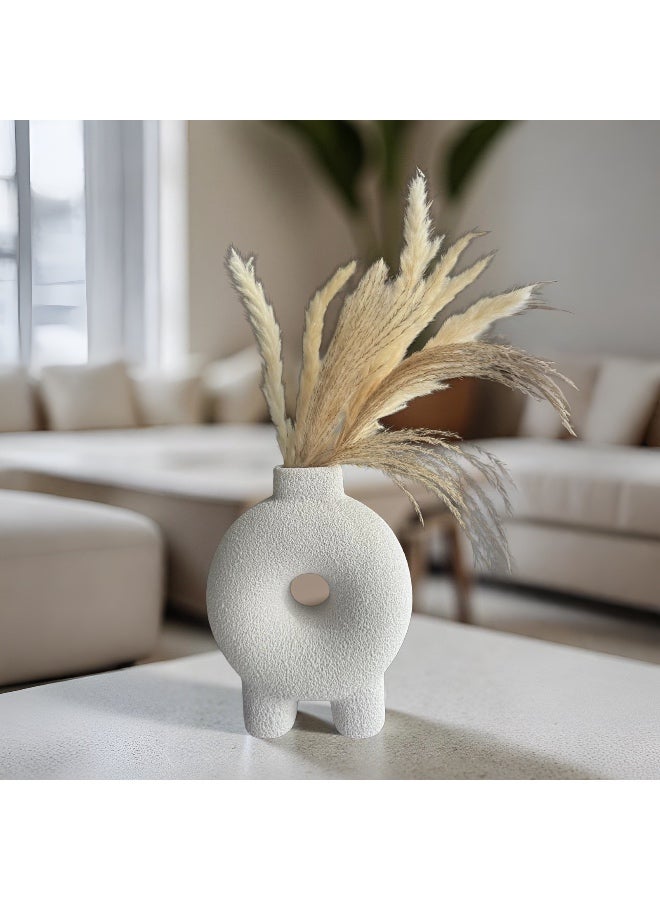 Modern Boho Donut Vase - Image 1