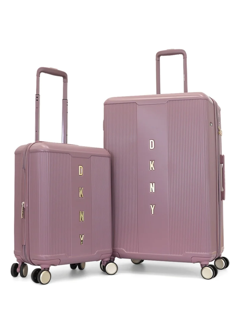 دكني طقم حقائب سفر  قطعتين صلبة بعجلات دوارة