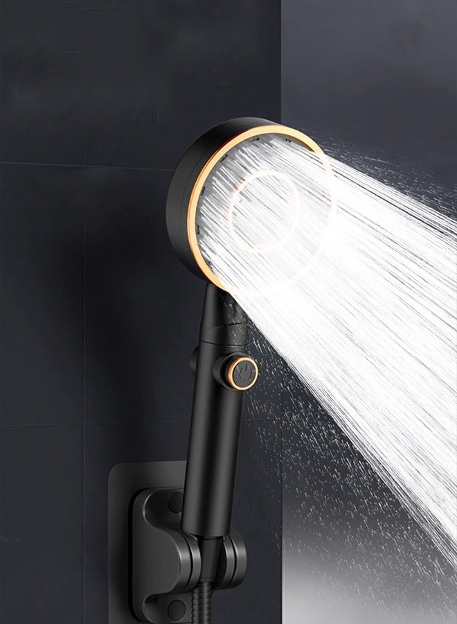 3-Mode High Pressure Shower Head 4Inch Anti-clog Anti-leak High-end Showerhead With Handheld For Relaxing Spray Shower Experience - Image 1