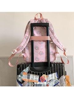 Beauenty My Melody Schoolchildren Backpack Laptop Rucksack Backpack Schoolbag Cute Anime Backpack Girls Boys  - Image 3