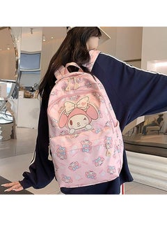 Beauenty My Melody Schoolchildren Backpack Laptop Rucksack Backpack Schoolbag Cute Anime Backpack Girls Boys  - Image 4