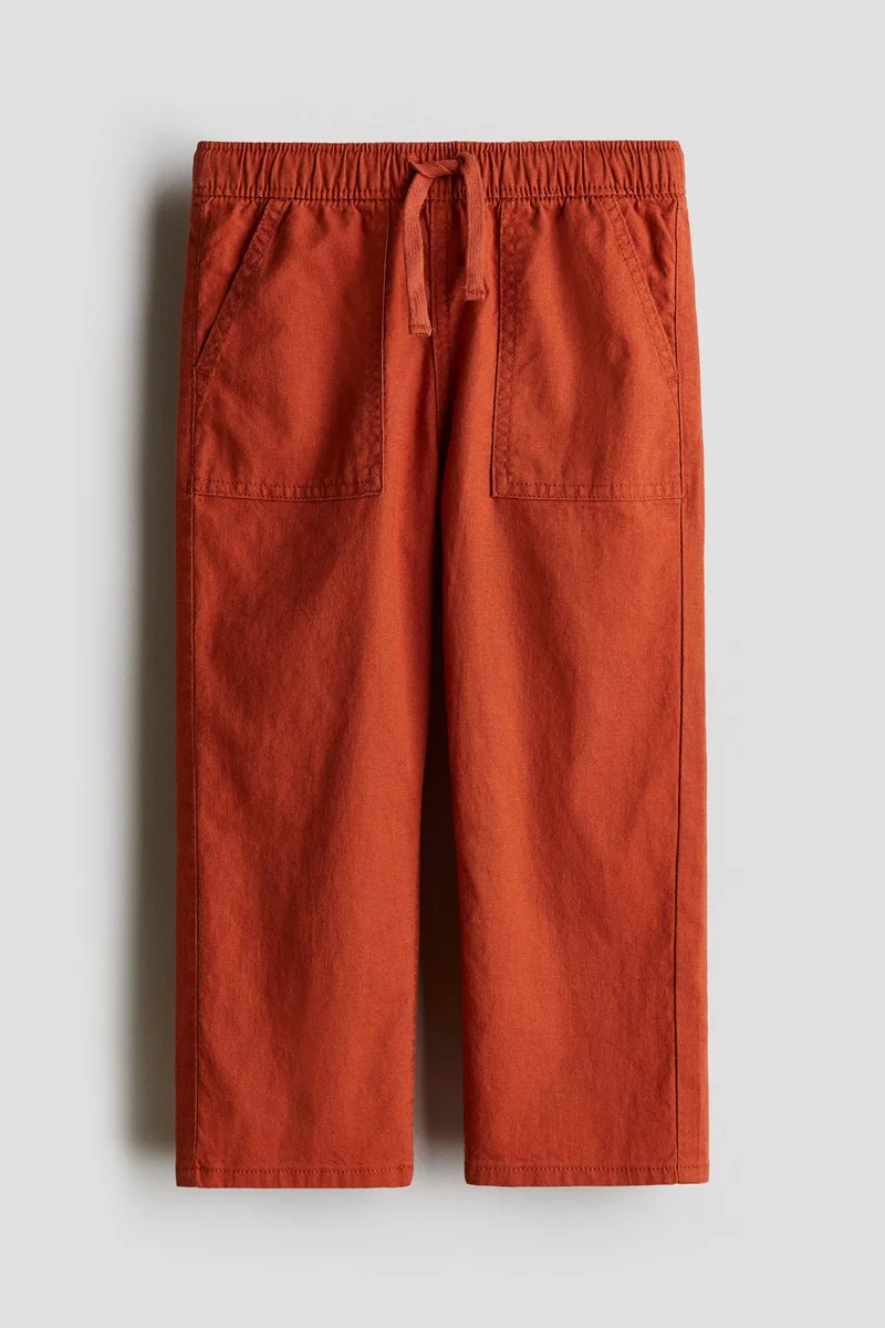 H&M Linen-blend trousers
