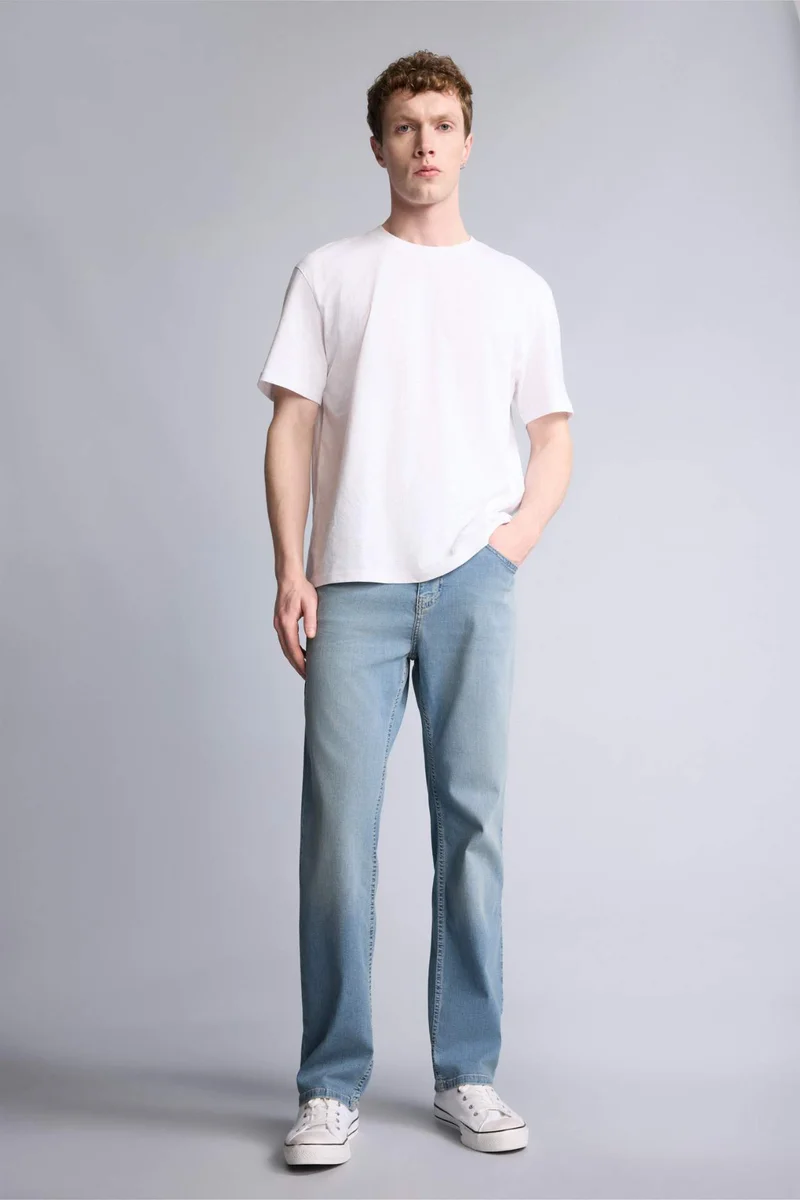 DeFacto Straight Fit Trousers