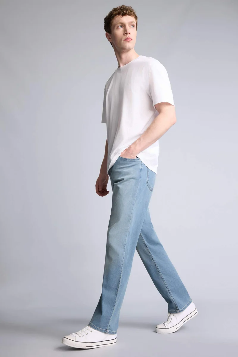 DeFacto Straight Fit Trousers