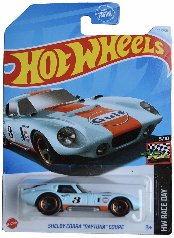 Matchbox Hot Wheels Shelby Cobra Daytona Coupe, HW Race Day 5/10 [Blue] 122/250 - Image 1