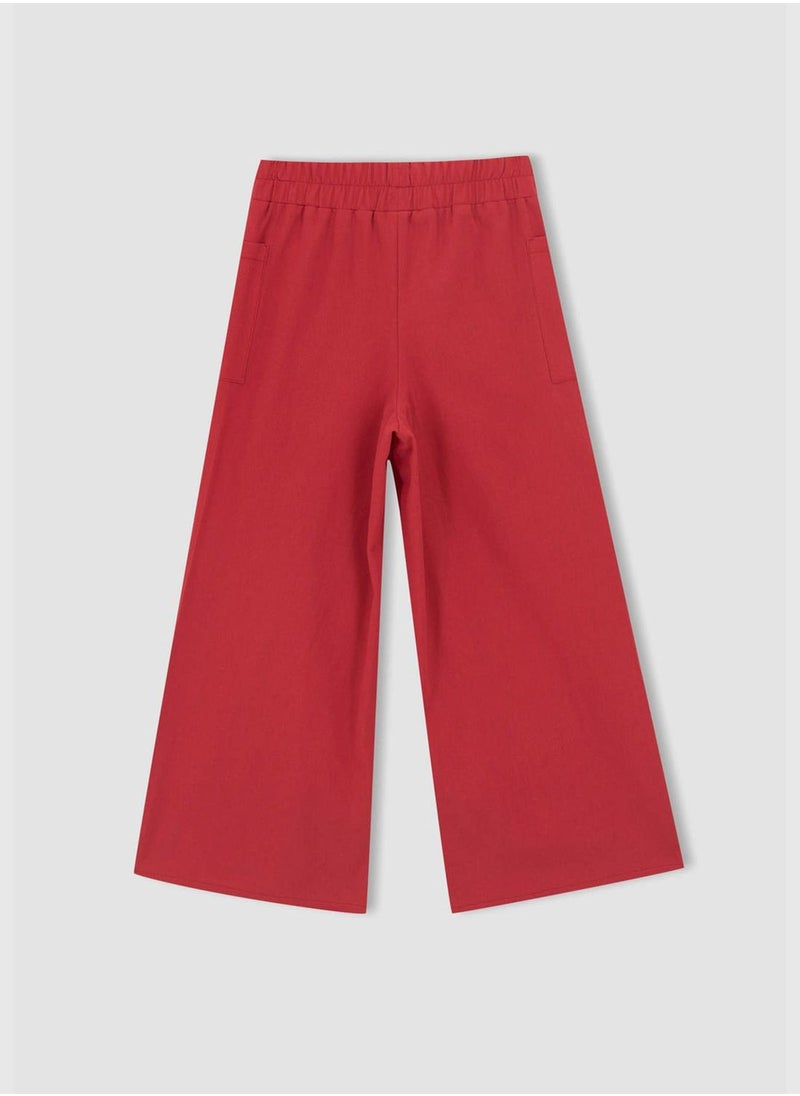 DeFacto Elasticated Waist Culotte Trousers  - Image 3
