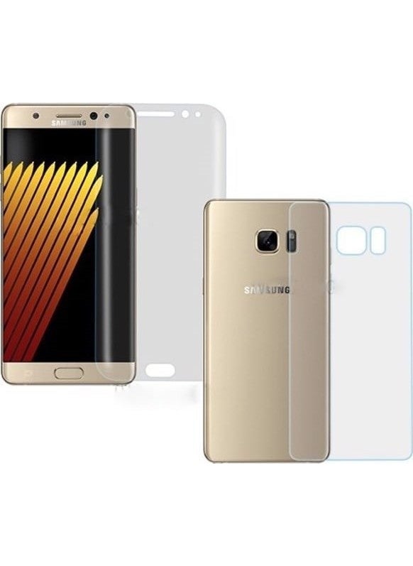 Rova - Samsung Galaxy S7 Compatible Front Back Protection 360 Full Coverage Transparent - Image 1