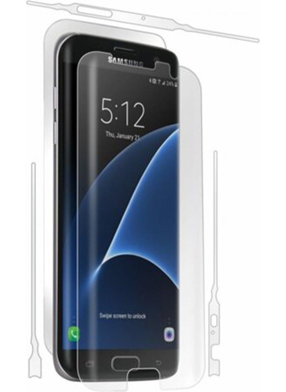 Rova - Samsung Galaxy S7 Compatible Front Back Protection 360 Full Coverage Transparent - Image 1