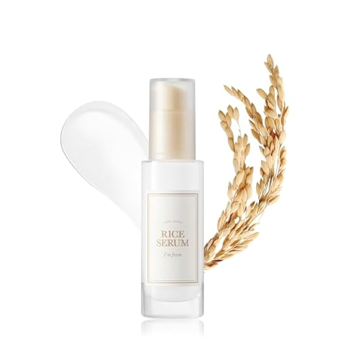 I'm from Rice Serum, Korean Fermented Rice Embryo Extract Boosts Collagen, Vitality, Radiant Glowing Skin, Niacinamide, Vitality to Dull Skin, Nourishing, Moisturizing - Image 1