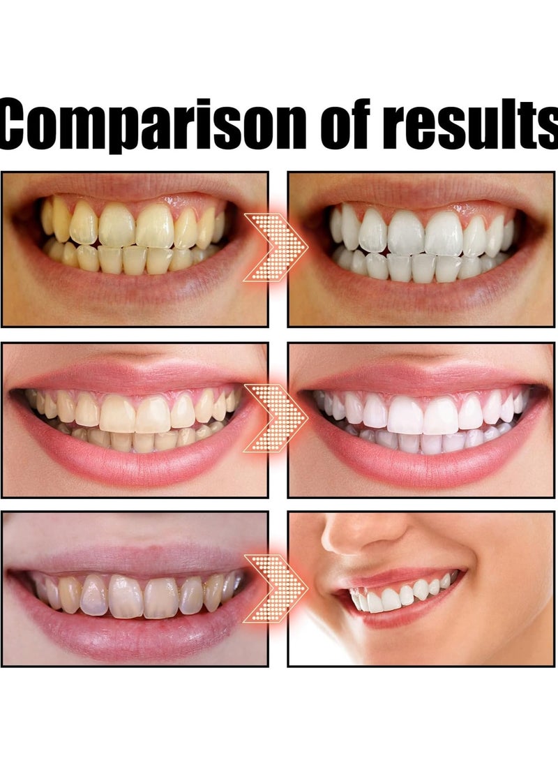 Tooth Paint Instant Whitening Paint for Teeth Teeth Whitening Gel Paint Polish Removing Stains and Bad Breath Cleaning Oral Care (1pc)