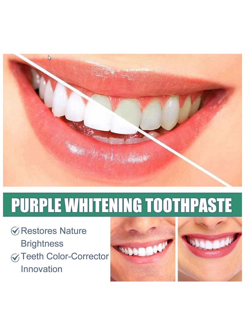 Tooth Paint Instant Whitening Paint for Teeth Teeth Whitening Gel Paint Polish Removing Stains and Bad Breath Cleaning Oral Care (1pc)