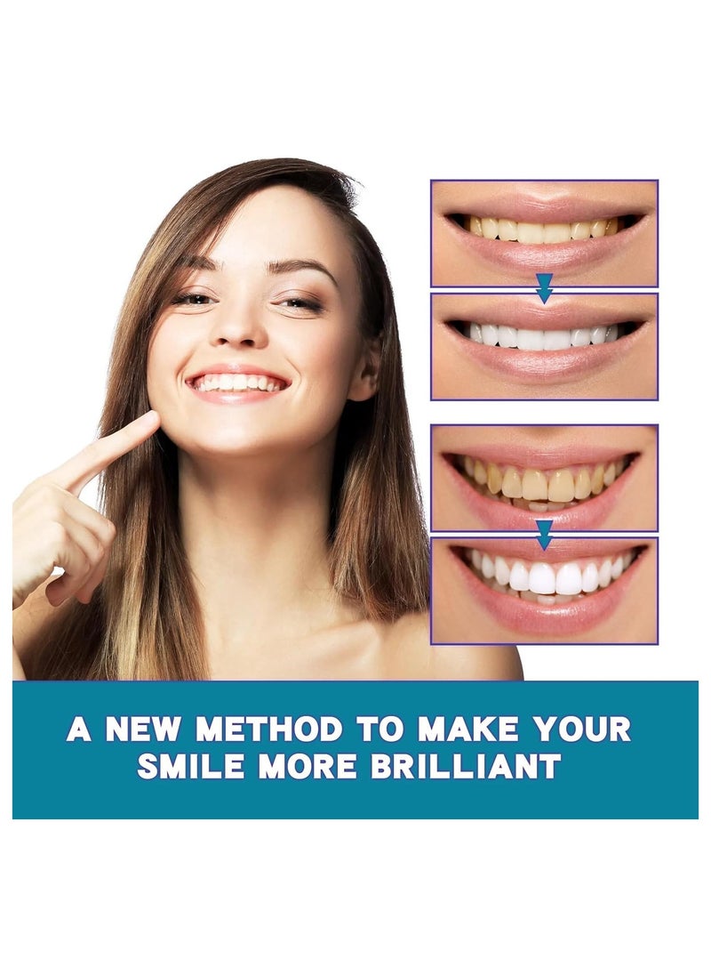 Tooth Paint Instant Whitening Paint for Teeth Teeth Whitening Gel Paint Polish Removing Stains and Bad Breath Cleaning Oral Care (1pc)