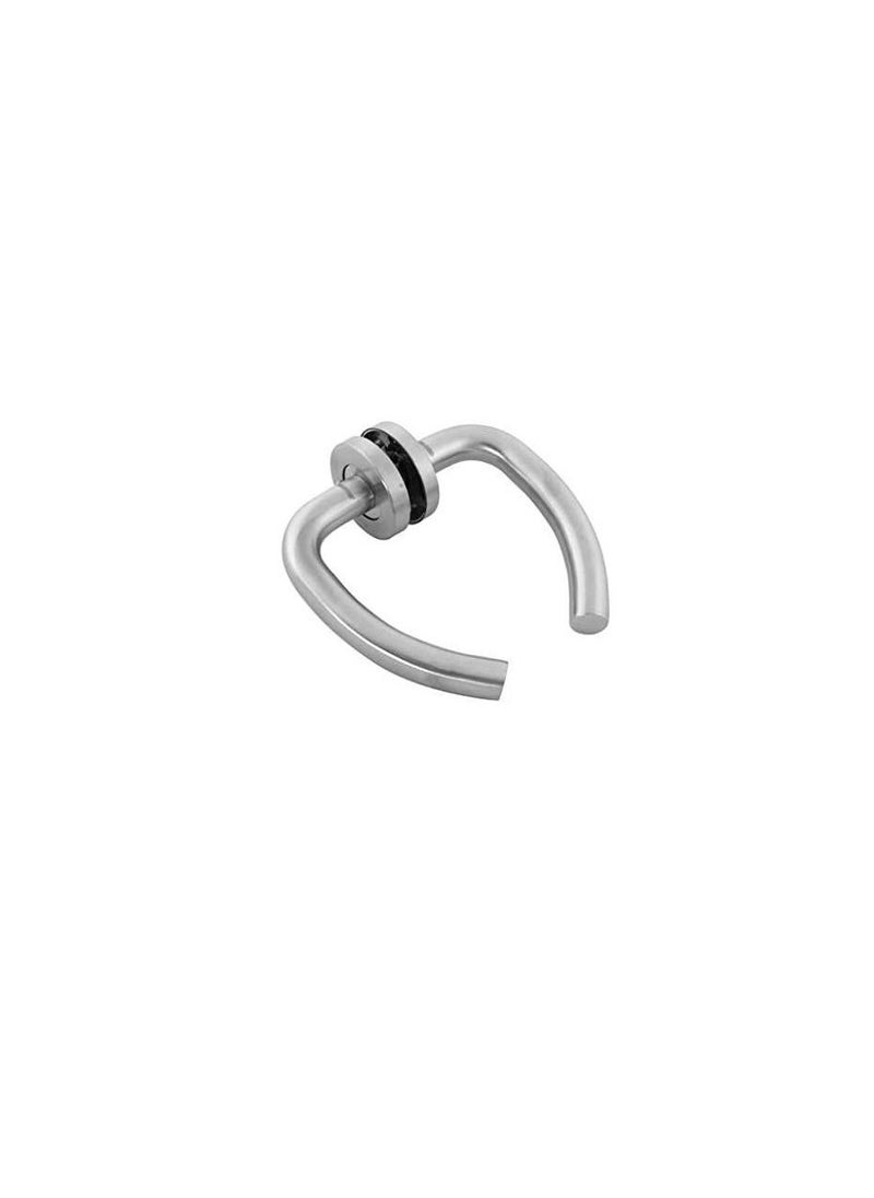 GEEPAS Geepas GHW65040 Mortise Rosette Tubular Handle 19mm - Door Handles | Firm Grasp | Rotate Door Lock | Interior | Satin Nickel Finish | 304 Stainless Steel | Premium Quality for All Internal Doors  - Image 1