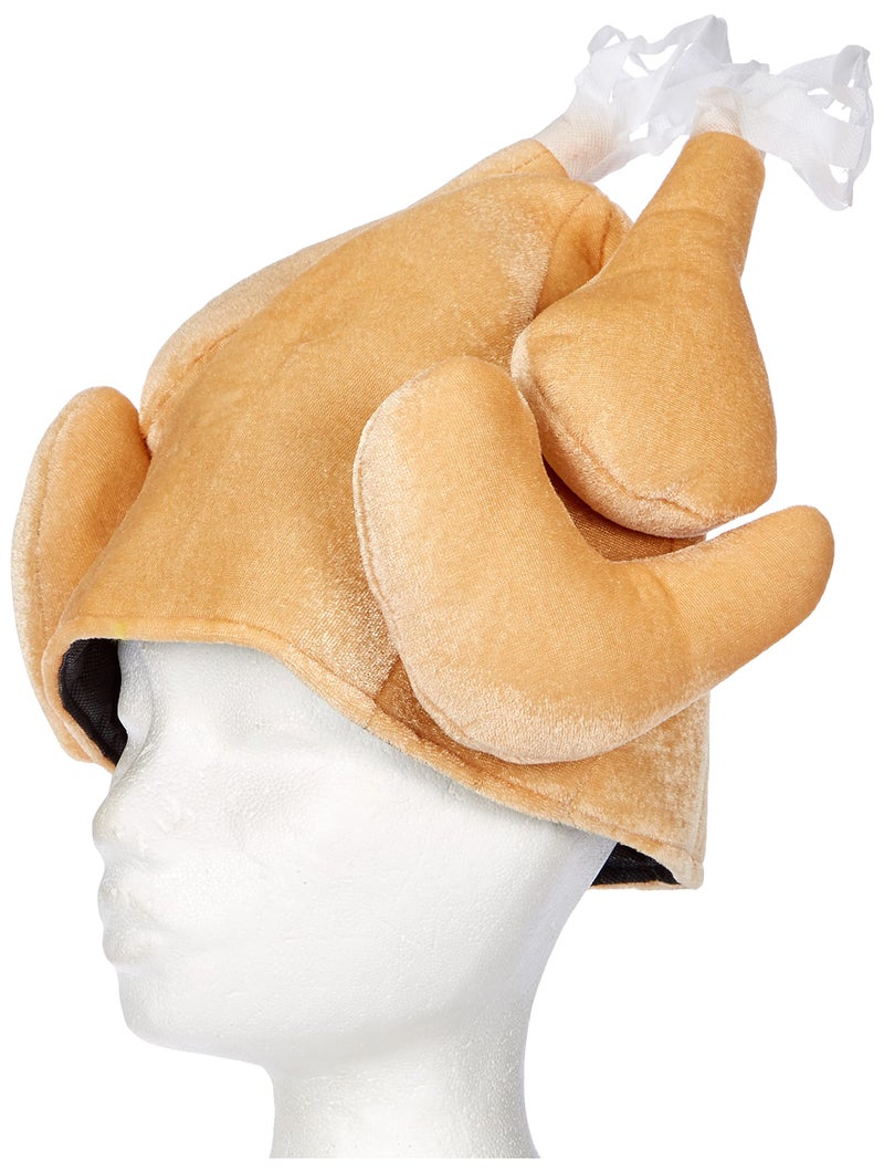 Boland 99935 - Hut Hähnchen, für Erwachsene, Kopfbedeckung, Mütze aus Plüsch, Volksfest, Kostüm, Karneval, Mottoparty, JGA - Image 1