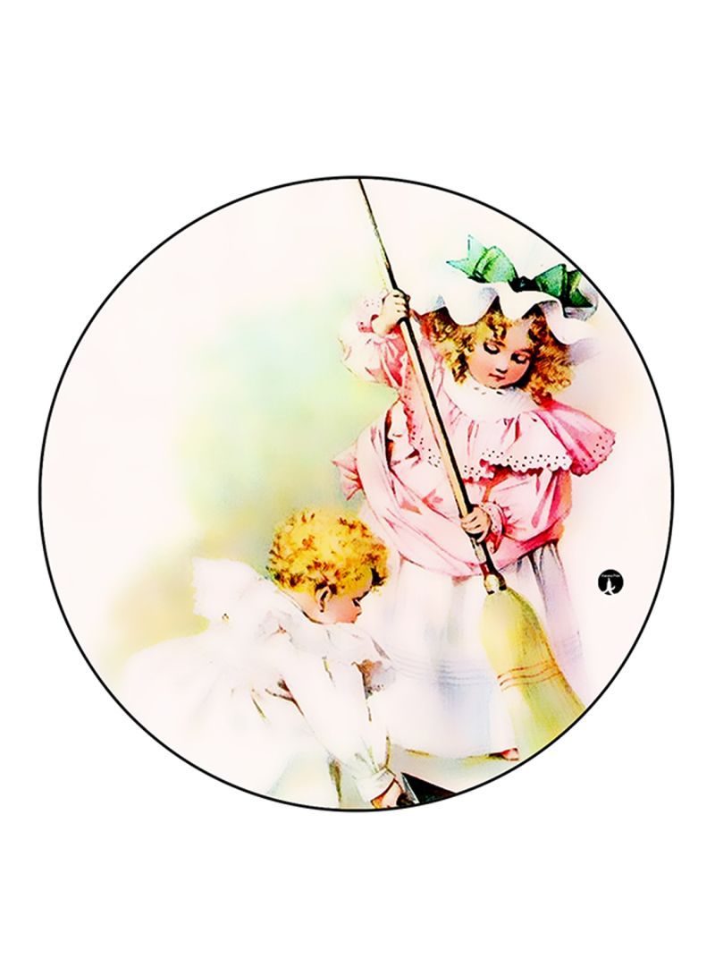 RKN Vintage Art Printed Mouse Pad Multicolour