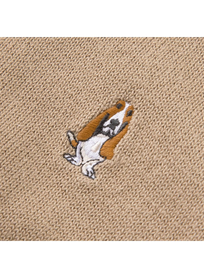 Hush Puppies Neutral Style Children's High-neck Blended Sweater Autumn Winter Clothing Boys Girls Warm Base Layer Chinese New Year Outfit New Year Clothing - Image 5