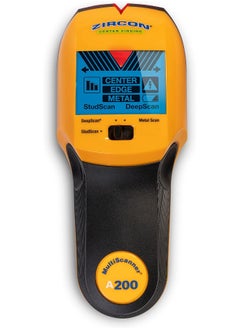 Zircon Zircon Multiscanner A200 Electronic Wall Scanner/Metal Detector/Live AC Wire Detection With SpotLite Pointer  - Image 1