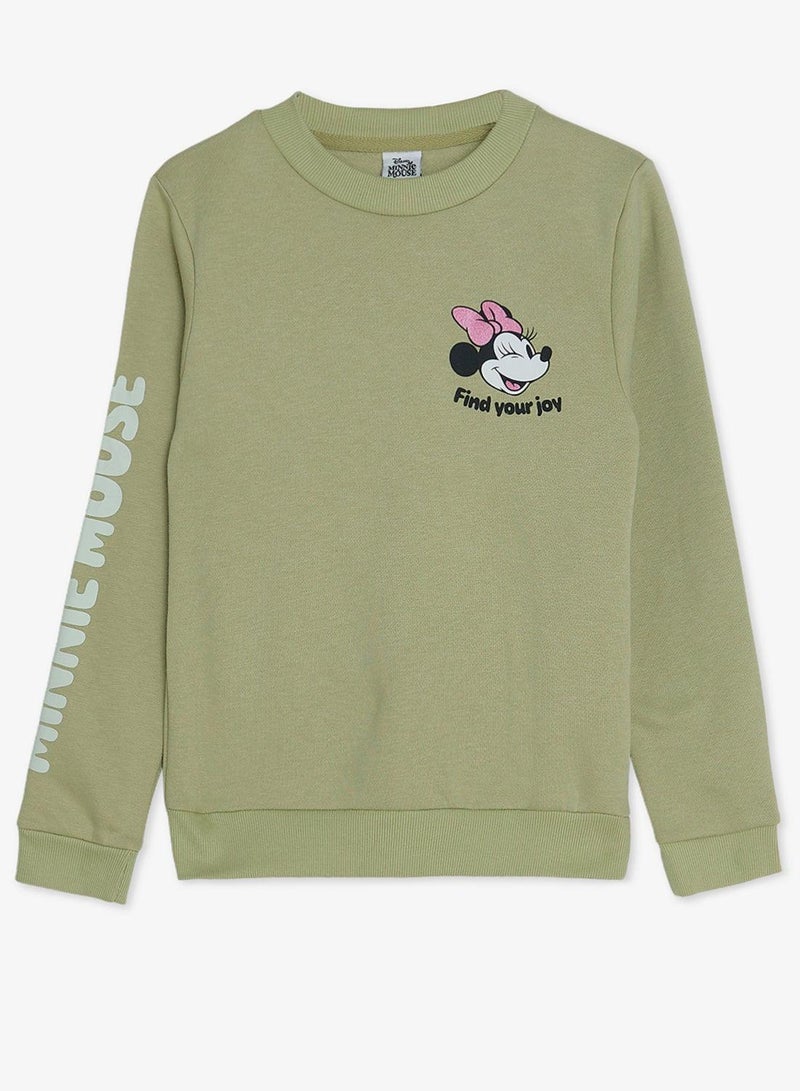Disney Kids Minne Mouse Sweatshirt And Sweatpants - Image 3