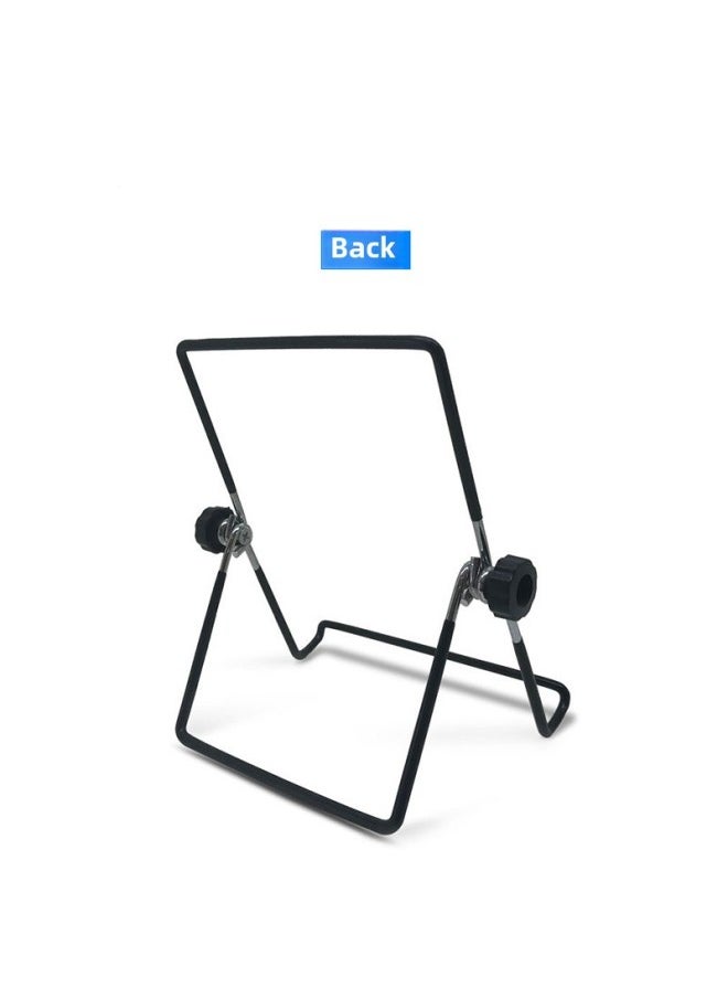 Generic - Display Screen Bracket 14 Inch 15.6 Inch Portable Point Screen Metal Screen Flat Table Calendar Rack Ornaments Rack-Color:White-Applicable Dimensions:14-19 Inch - Image 1