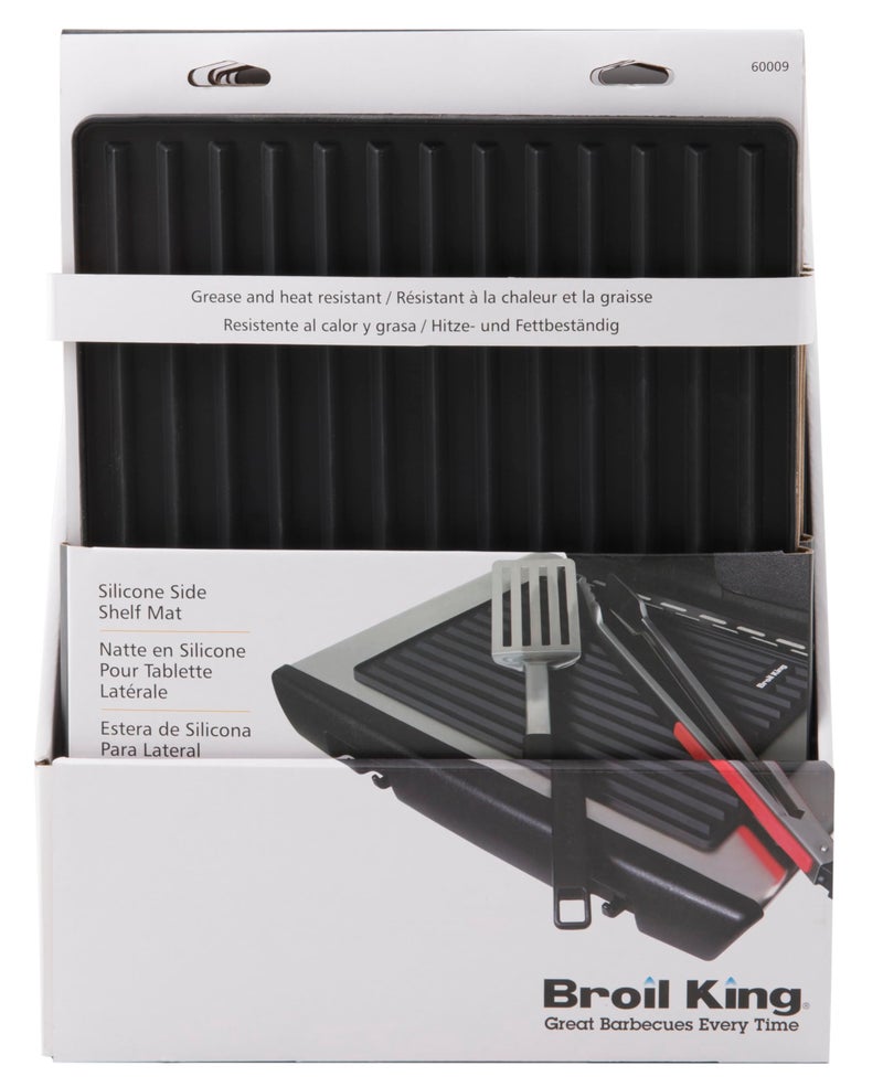 Broil King 60009 Silicone Side Shelf Mat, Black - Image 3