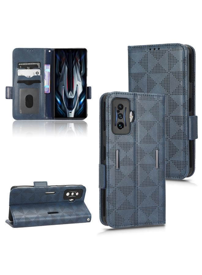The Bros Case For Xiaomi Redmi K50 Gaming Symmetrical Triangle Leather Phone Case
