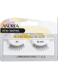 Andrea Eyelash Strip Lashes Black [53] 1 Ea (Pack Of 5)  - Image 2