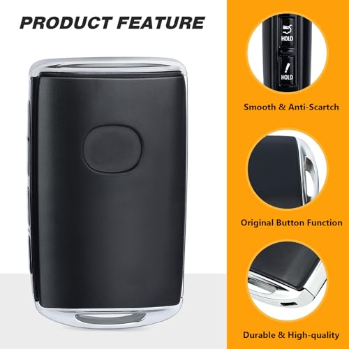 Yewong Car Key Fob Smart Proximity Keyless Entry Remote Control for Mazda CX-30 CX-50 2020-2023 CX-90 2024 WAZSKE11D01 DGY2-67-5DYB Chip 315MHz 4 Buttons - Image 5