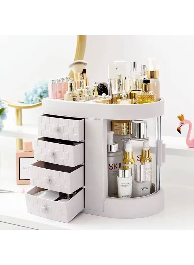 Makeup and accessories organizer 4 large acrylic doors Organizer for all your hairdressing tools, the ultimate in elegance and beauty - Image 2