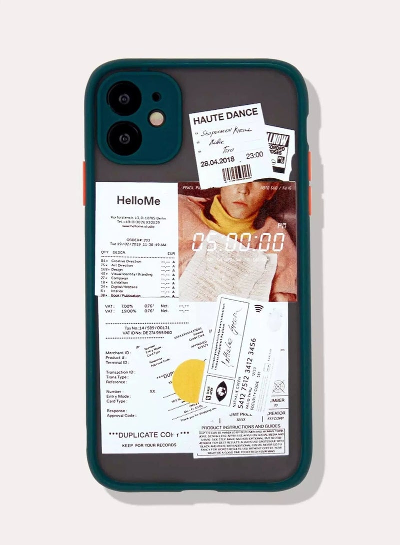 Label Pattern Case Compatible With iPhone  - Image 1