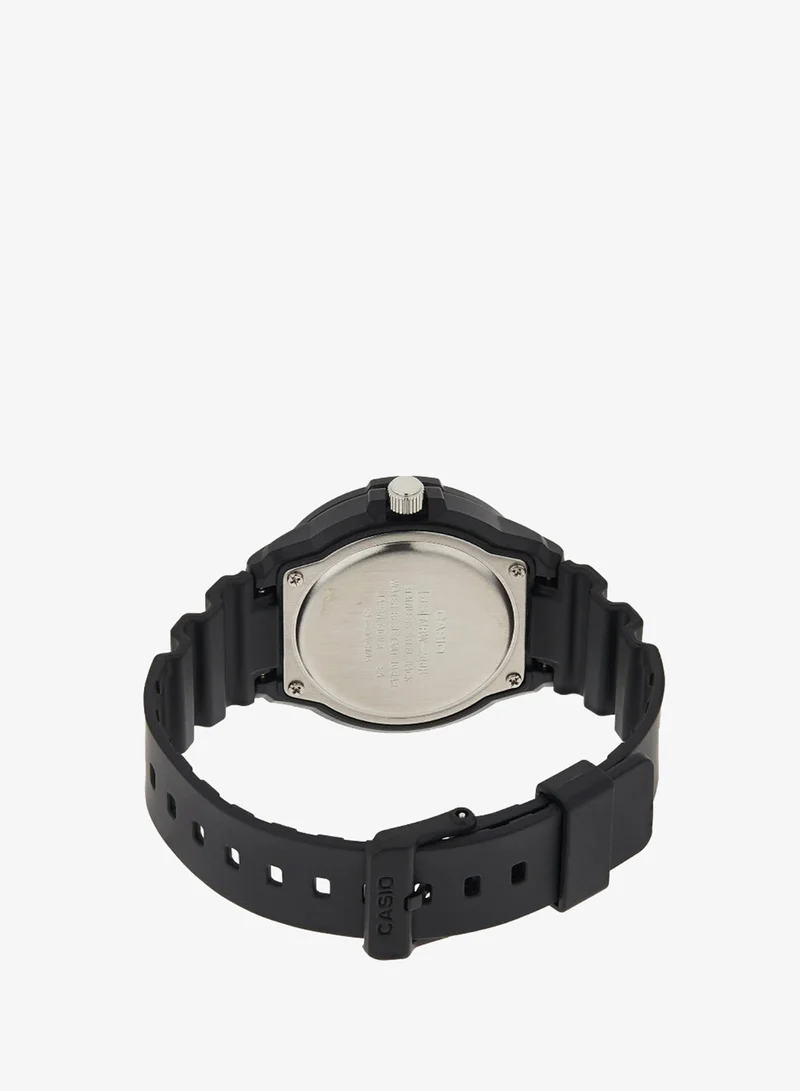 Casio Men's Analog Display Watch With Black Resin Strap - MRW-200H-4B