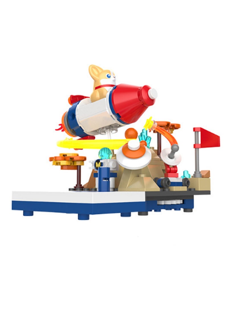 Space Dog Model Set Building Blocks Creative Diy Assembly Simulation Building Assembly Toys Children Adult Home Decoration - Image 1