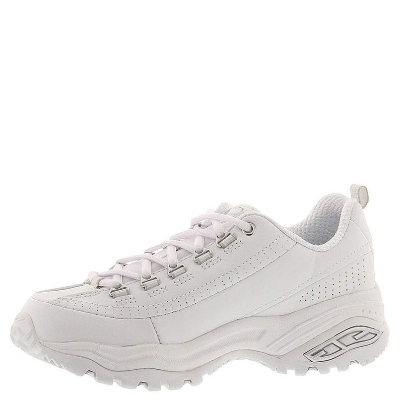 SKECHERS حذاء رياضي نسائي من سكيشرز بريميوم، أبيض، 8 W US - Image 5