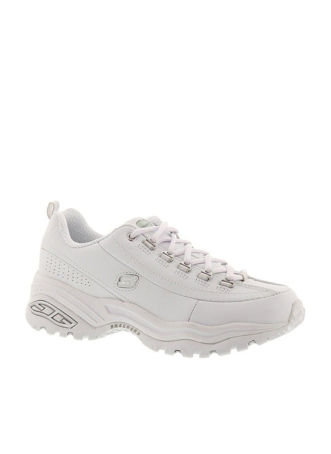 SKECHERS حذاء رياضي نسائي من سكيشرز بريميوم، أبيض، 8 W US - Image 1