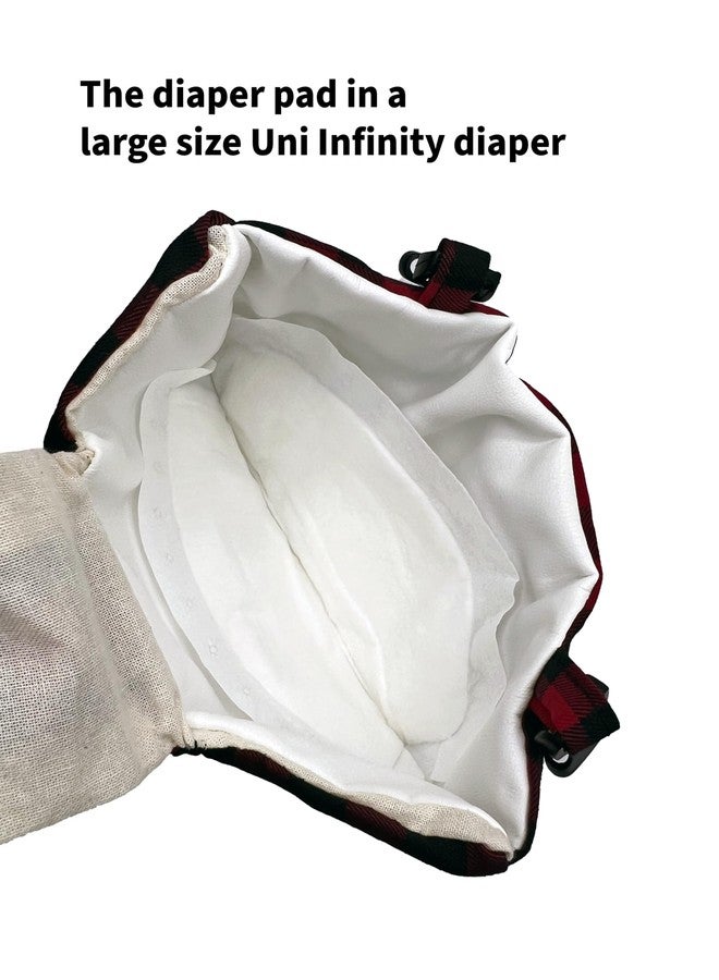 Uni Infinity Chicken Diapers Disposable Linings - 15 Sticky Pad Linings (for use in a Reusable Chicken Diaper) - Leakproof, Unscented by Uni Infinity (Disposable Pads, One Size, 15 Count) - Image 2