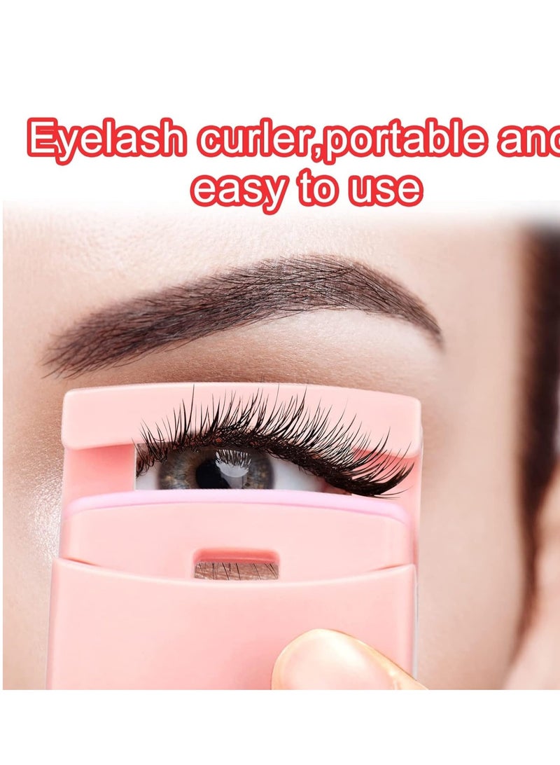 SYOSI 4 in 1 Eyelash Applicator Tool Kit, False Lash Clip Portable Curlers Separator Mascara Comb Buddy Set for Women Girls - Image 4