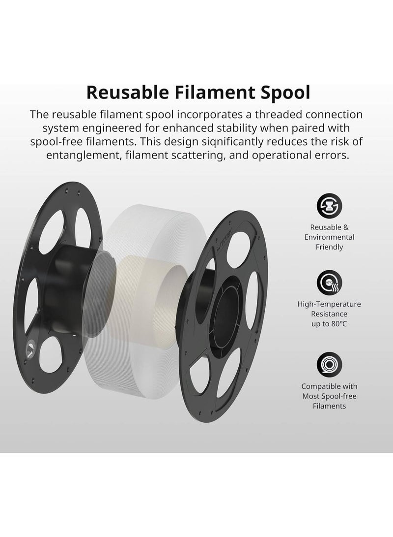 Anycubic PETG Filament 1.75mm 1KG – Strong & Durable 3D Printer Filament, Water-Resistant & Weather-Resistant, Chemical-Resist, Precision ±0.02mm, Reusable Spool | Compatible with Most FDM Printers - Image 3