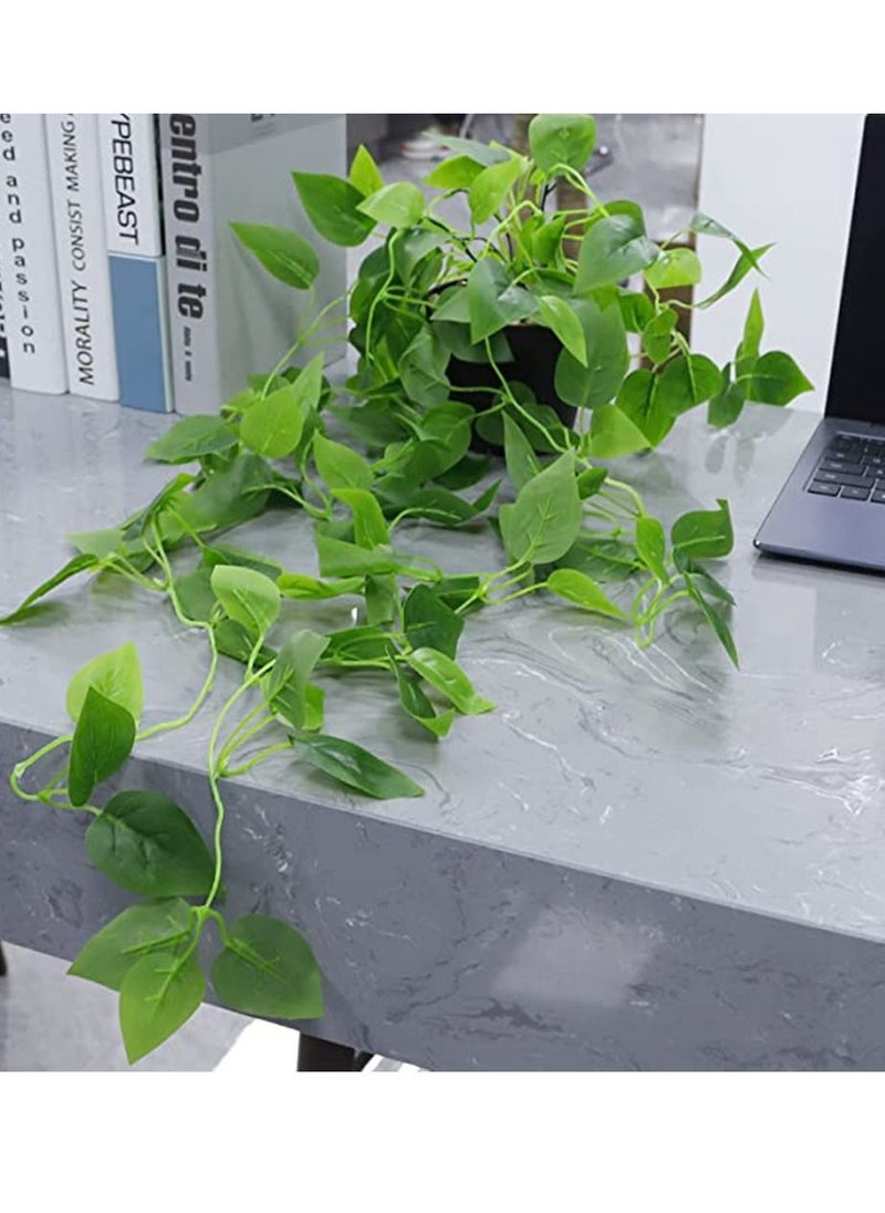 HomarKet - 3 Pcs Artificial Ivy Vine Hanging Plants for Wall/Indoor/Outdoor Decoration - Image 1