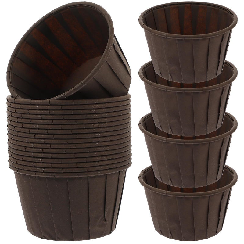 50 Disposable Thickened Oil Proof Muffin Cups Cupcake Liners For Home Party Use - Image 2