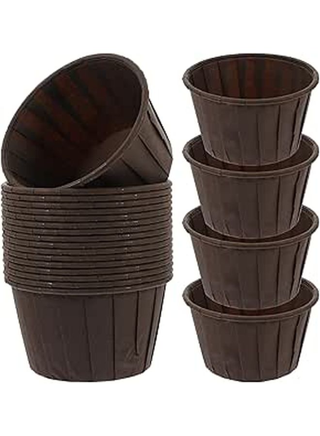 50 Disposable Thickened Oil Proof Muffin Cups Cupcake Liners For Home Party Use - Image 1