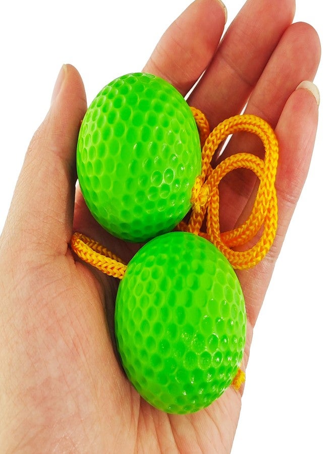 Miokun 6 Pack Ladder Balls Ladder Toss Balls Replacement with Storage Bag for Toss Match (Orange Green) - Image 5
