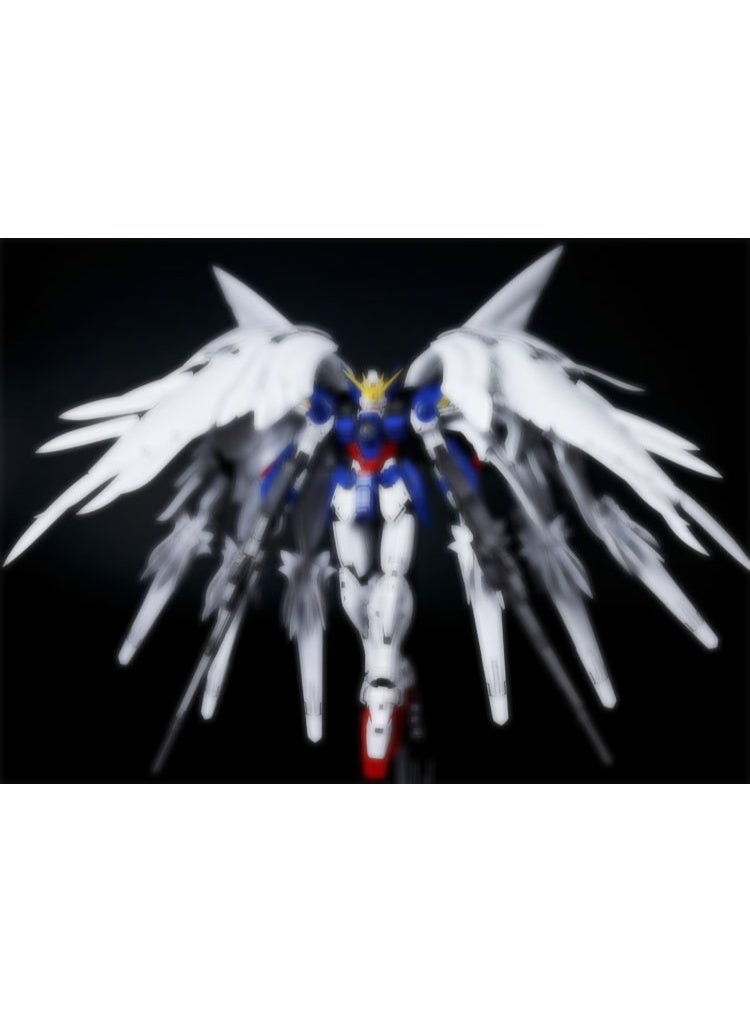 هالامودو جناحي ميكا نموذج مجموعة (مع الوقوف) شكل عمل ممكن مكتب ديكور هدية للولاد البنات الأطفال عيد ميلاد - Image 4