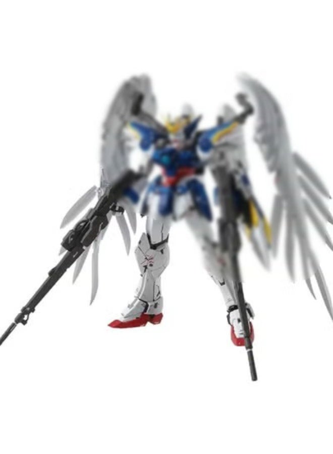 هالامودو جناحي ميكا نموذج مجموعة (مع الوقوف) شكل عمل ممكن مكتب ديكور هدية للولاد البنات الأطفال عيد ميلاد - Image 1