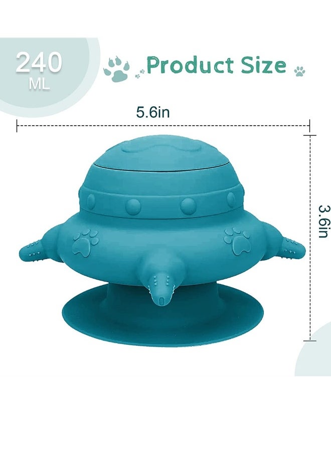 Generic - Puppy Feeder for Multiple Puppies 240 ml Puppy Milk Feeder Puppy Bottles for Nursing Silicone Puppy Nursing Station with 4 Teats for Kittens Puppies Rabbits Nursing Supplies - Image 1