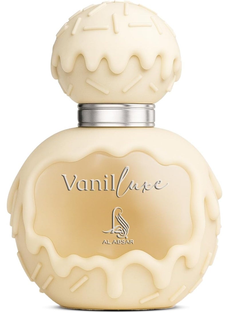Al Absar Vanil Luxe Perfume 100ML - Eau de Parfum For Him & Her - Oriental Vanilla Powdery Sweet Long Lasting Perfume - Image 3