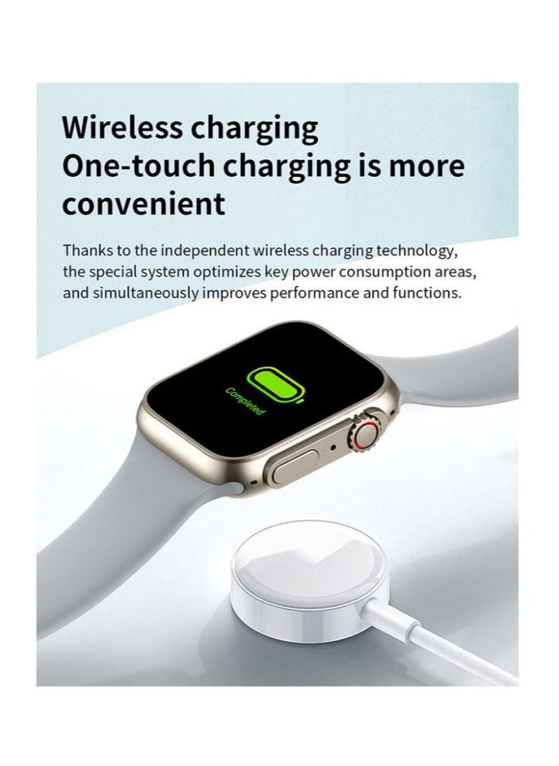 Generic - Z59 Ultra Smart Watch RDFIT Waterproof 1.99 inch Full Touch Screen Wireless Charging Series 8 - Image 1
