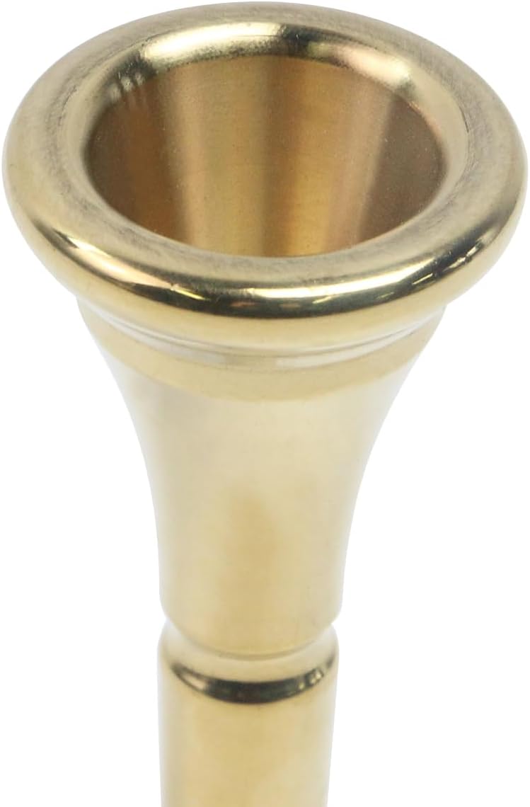 Geesatis Gold Plated Standard Horn Mouthpiece Deep Cup Mouth Horn French Horn Mouthpiece - Image 3