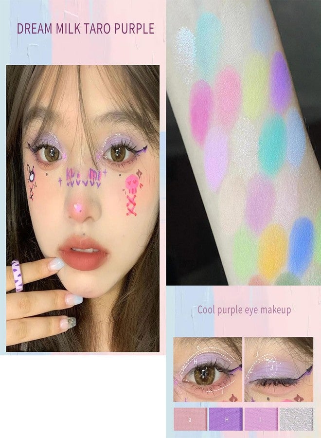 Grospe 25 Color Rainbow Eyeshadow Palette - Matte & Shimmer Makeup Palette, Highly Pigmented Colorful Eyeshadows for Day & Night, Professional Bright Eyeshadow Palette - Image 5
