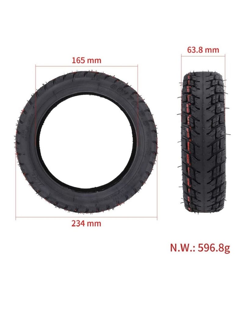 Generic ULIP 60/70-6.5 Tubeless Tire FOR NINEBOT Max G30 Series Off-Road Vacuum Tire Electric Scooter Thickened Explosion-Proof Tire with Nozzle  - Image 5